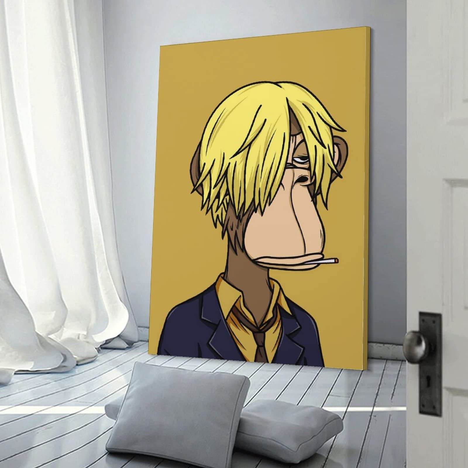 Amazon.co.jp: 面白い ワンピース サンジ キャラクター HD ポスター 1